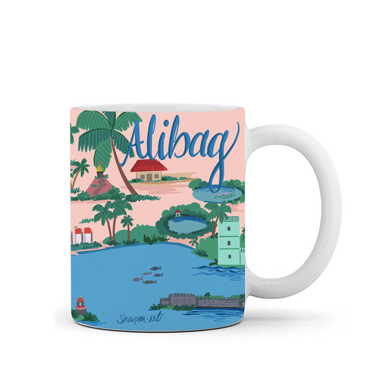 Alibag Map- Coffee Mug