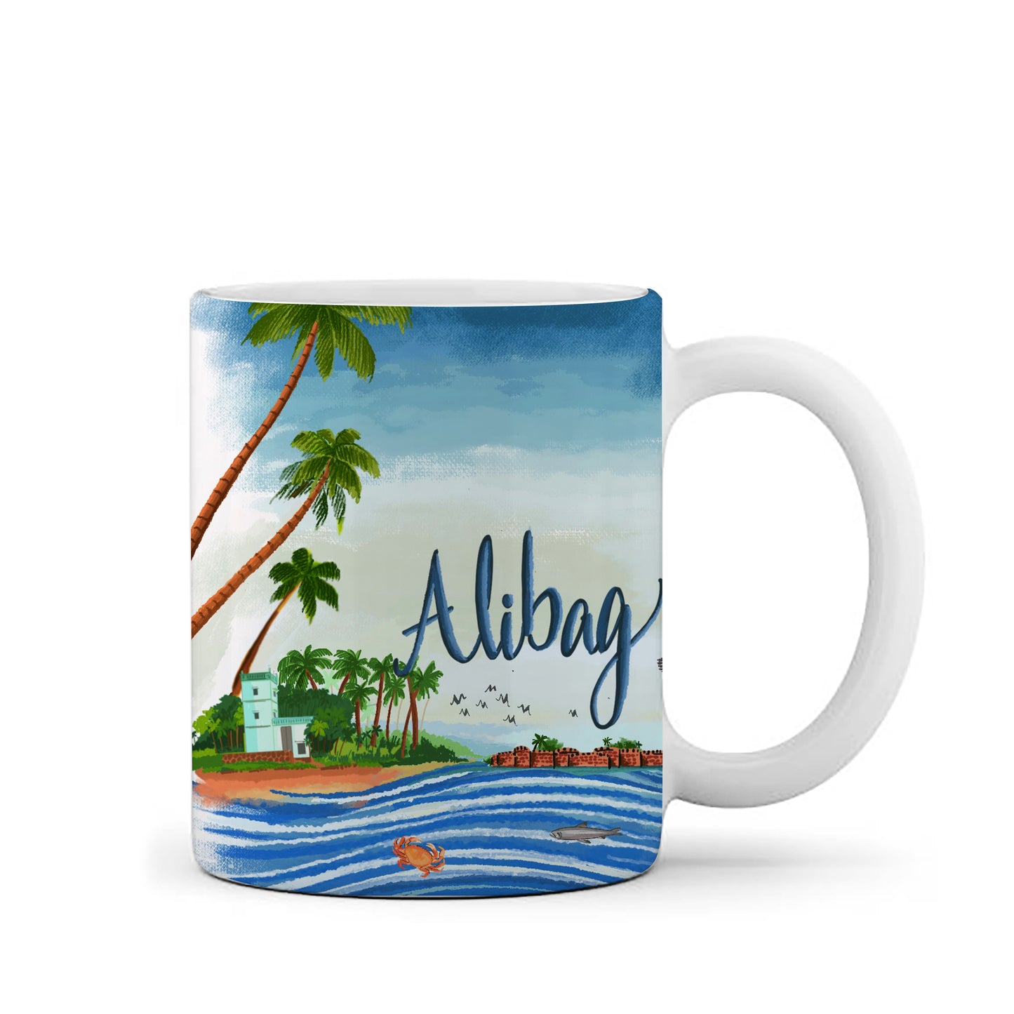 Alibag Illustration Coffee Mug