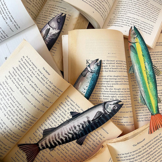 Fish Bookmark- Set of 2 (Assorted)