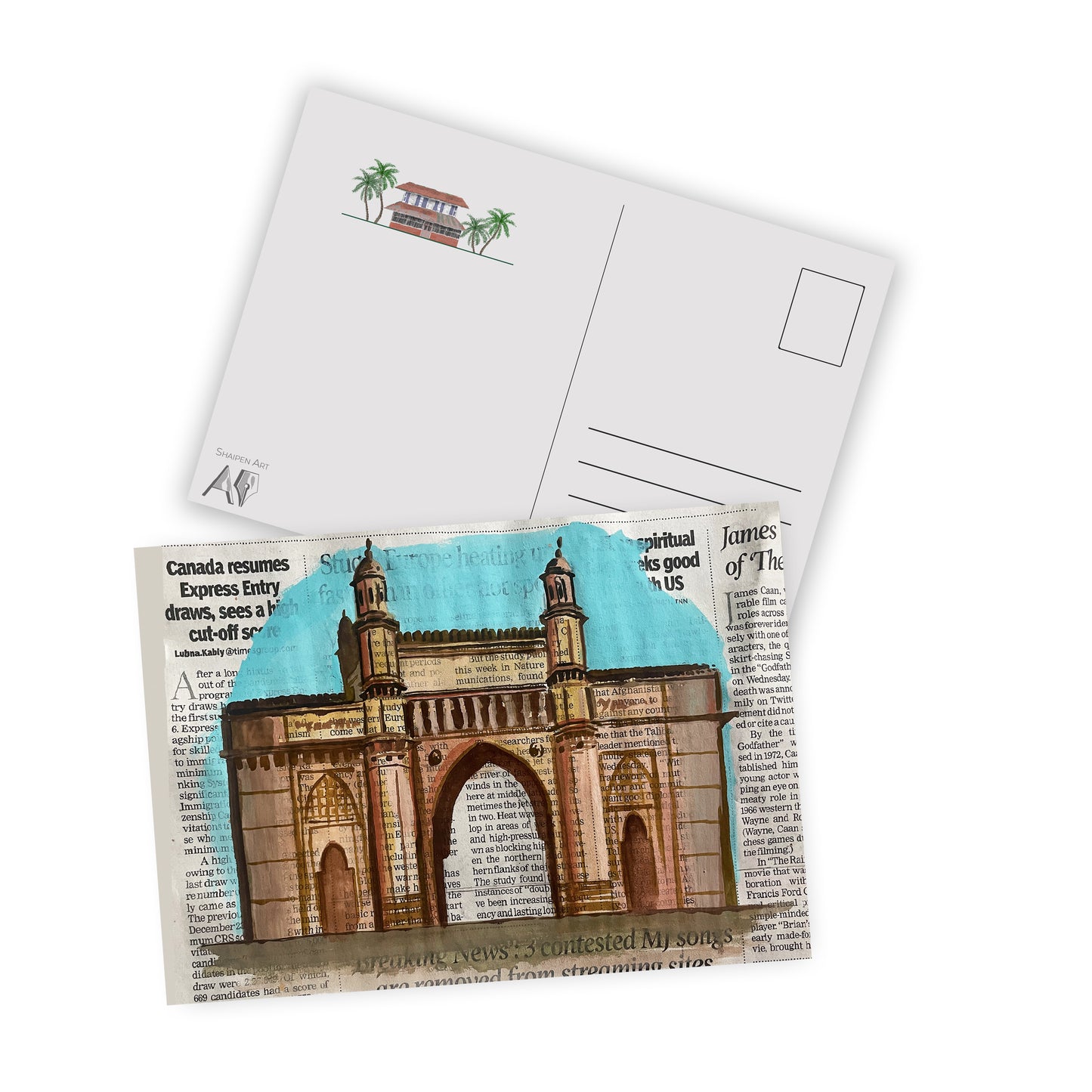 Mumbai Postcards-  Set of 3