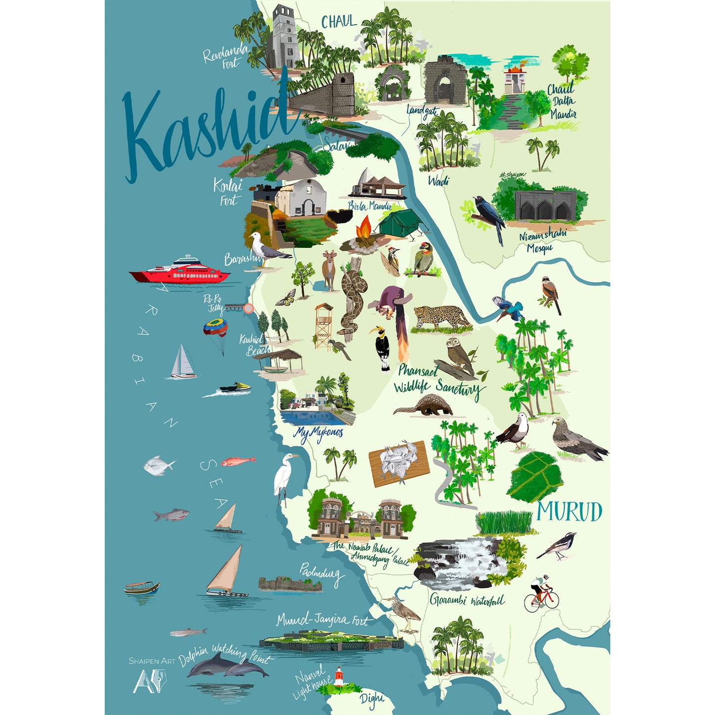 Kashid Map