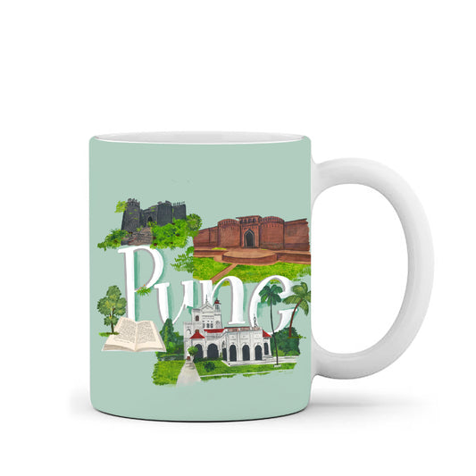 Pune illustration- Coffee Mug